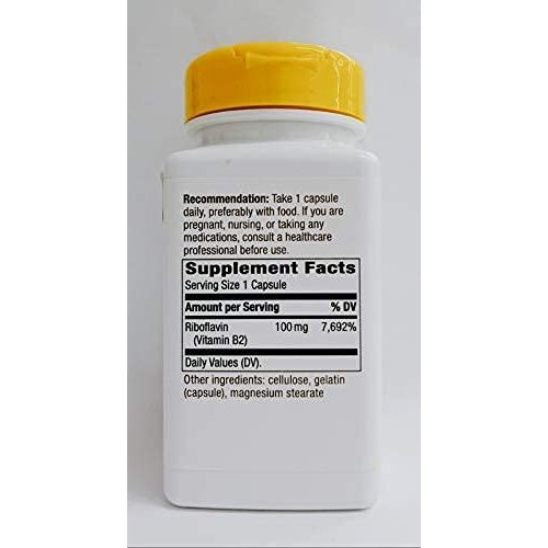 NATURE'S WAY B-2 100 MG, 100 Cap