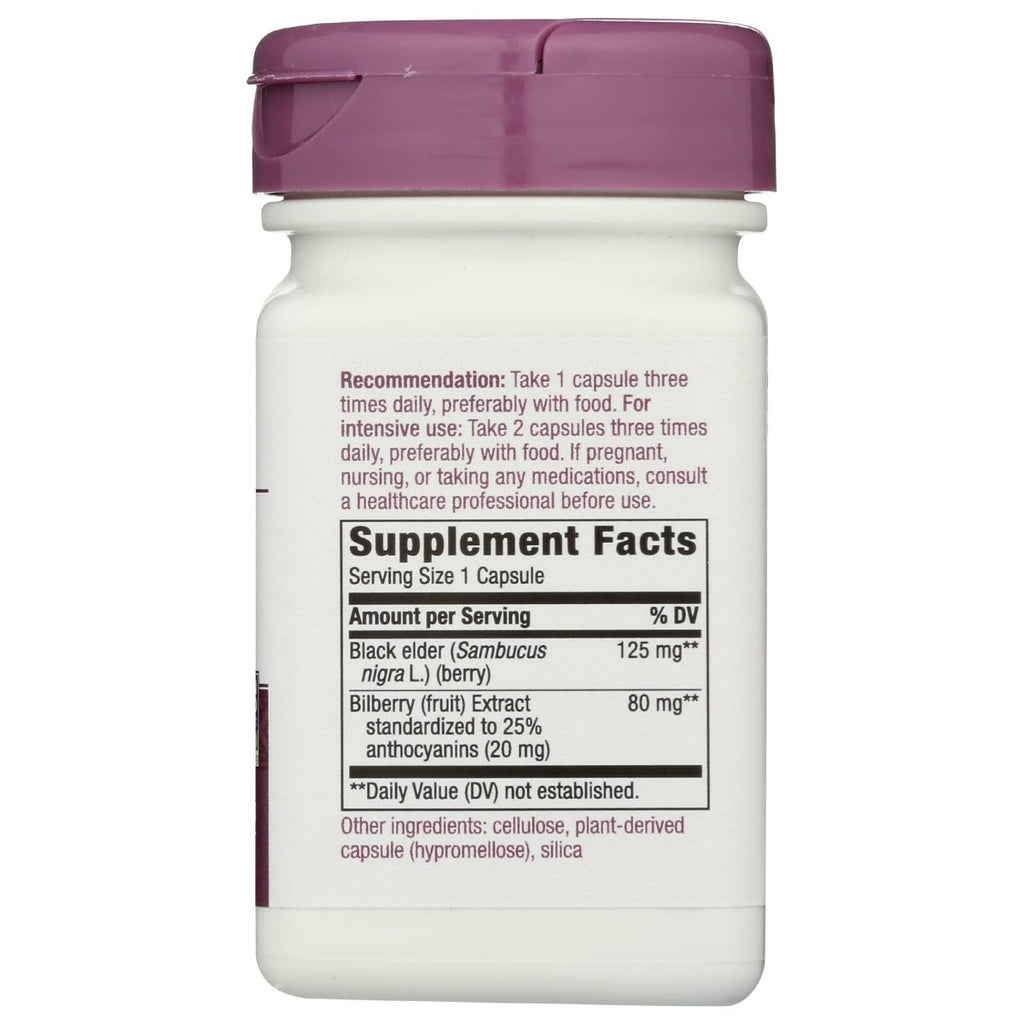 Nature's Way Bilberry Standardized - 60 VegCaps