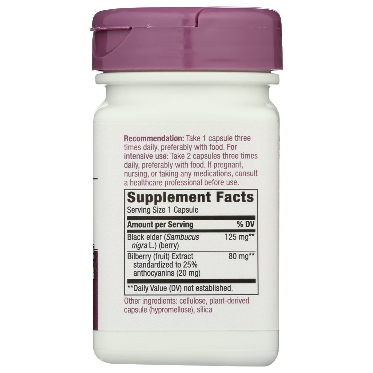 Nature's Way Bilberry Standardized - 60 VegCaps