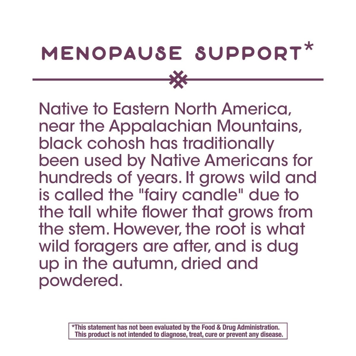 Nature's Way Black Cohosh - 40mg per Serving - Non-GMO - Gluten-Free - 120 Capsules