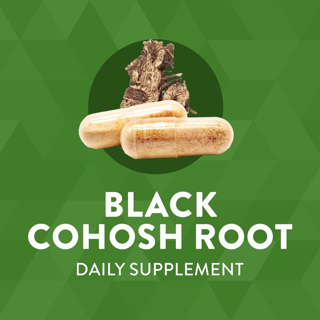 Nature's Way Black Cohosh Root, Traditional Support for Women's Health*, Non-GMO Project Verified, 180 Capsules