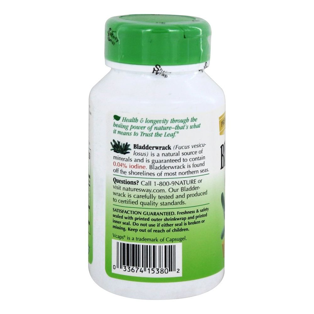 Nature's Way Bladderwrack, 100 Capsules