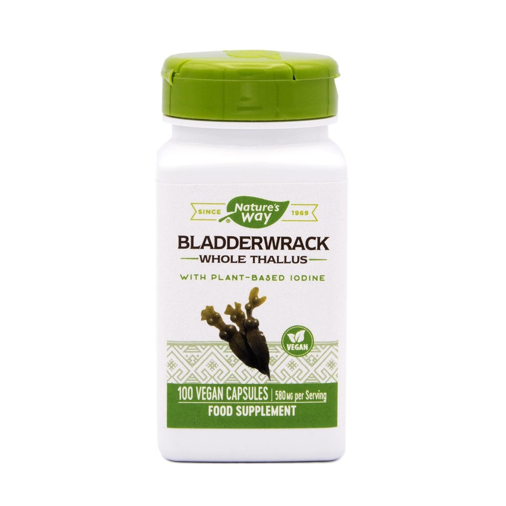 Nature's Way Bladderwrack - 100 Vegetarian Capsules