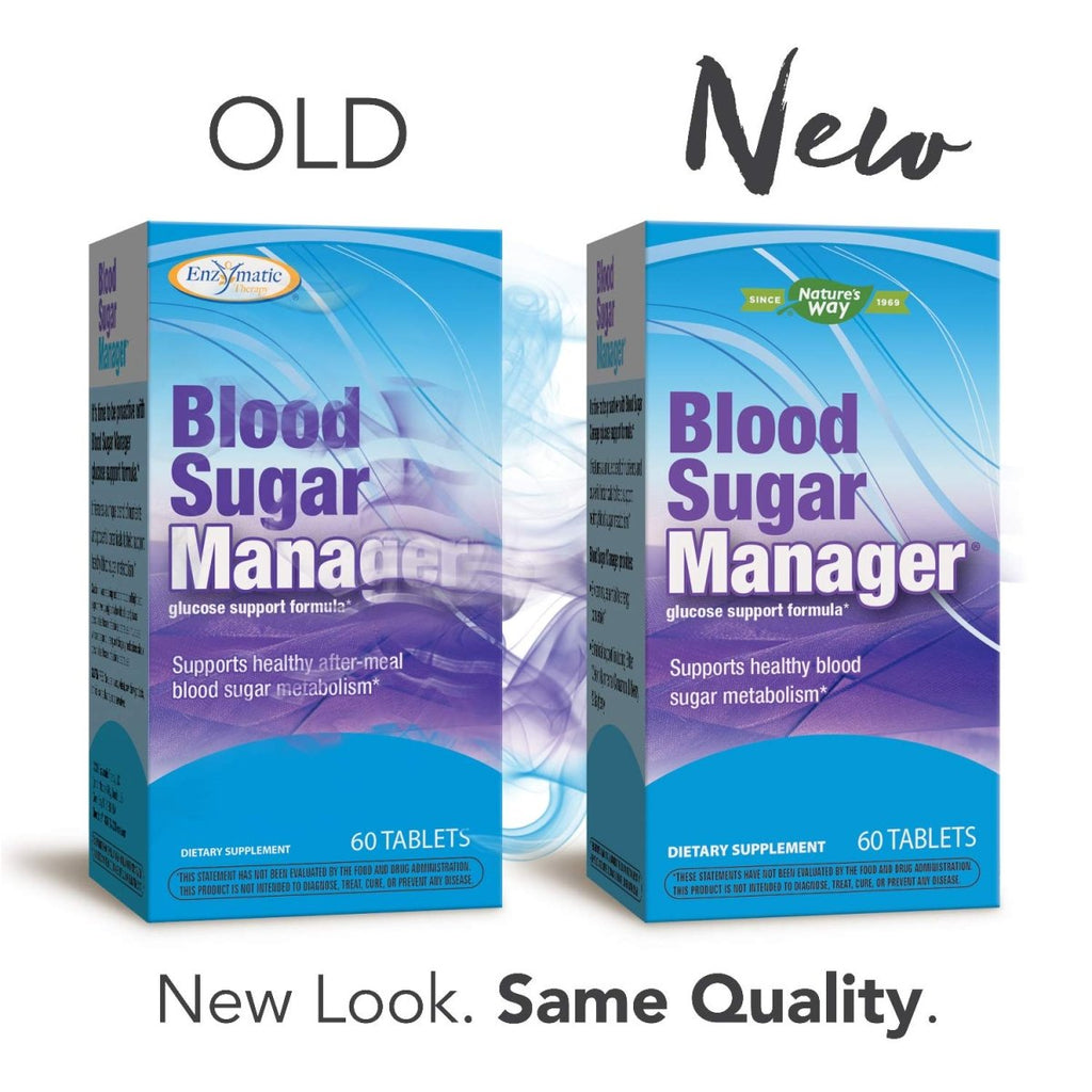 Nature's Way Blood Sugar Manager Glucose Support Formula*, 60 Count