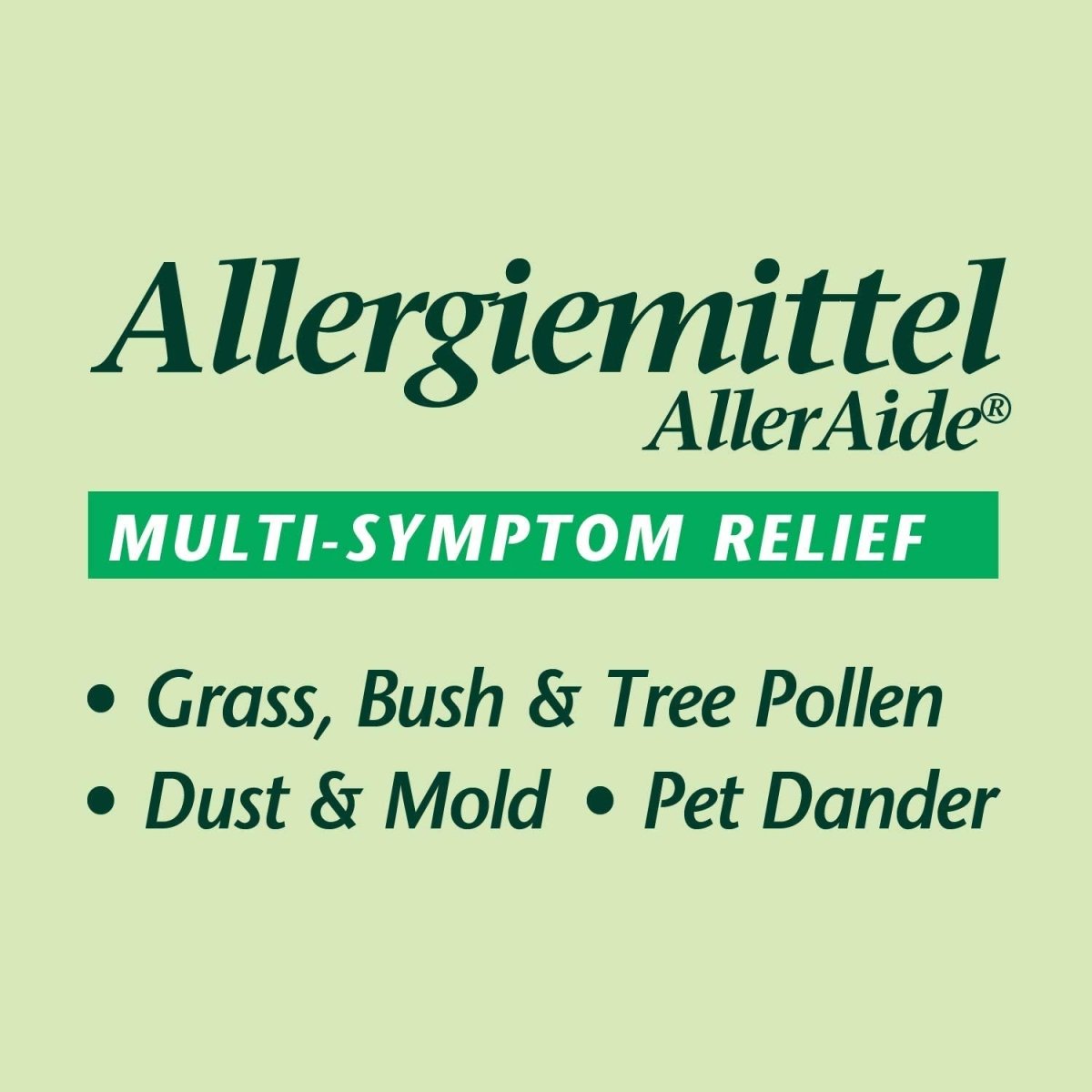 Nature's Way Boericke & Tafel Allergiemittel AllerAide, Allergy Relief??, 40 Tablets