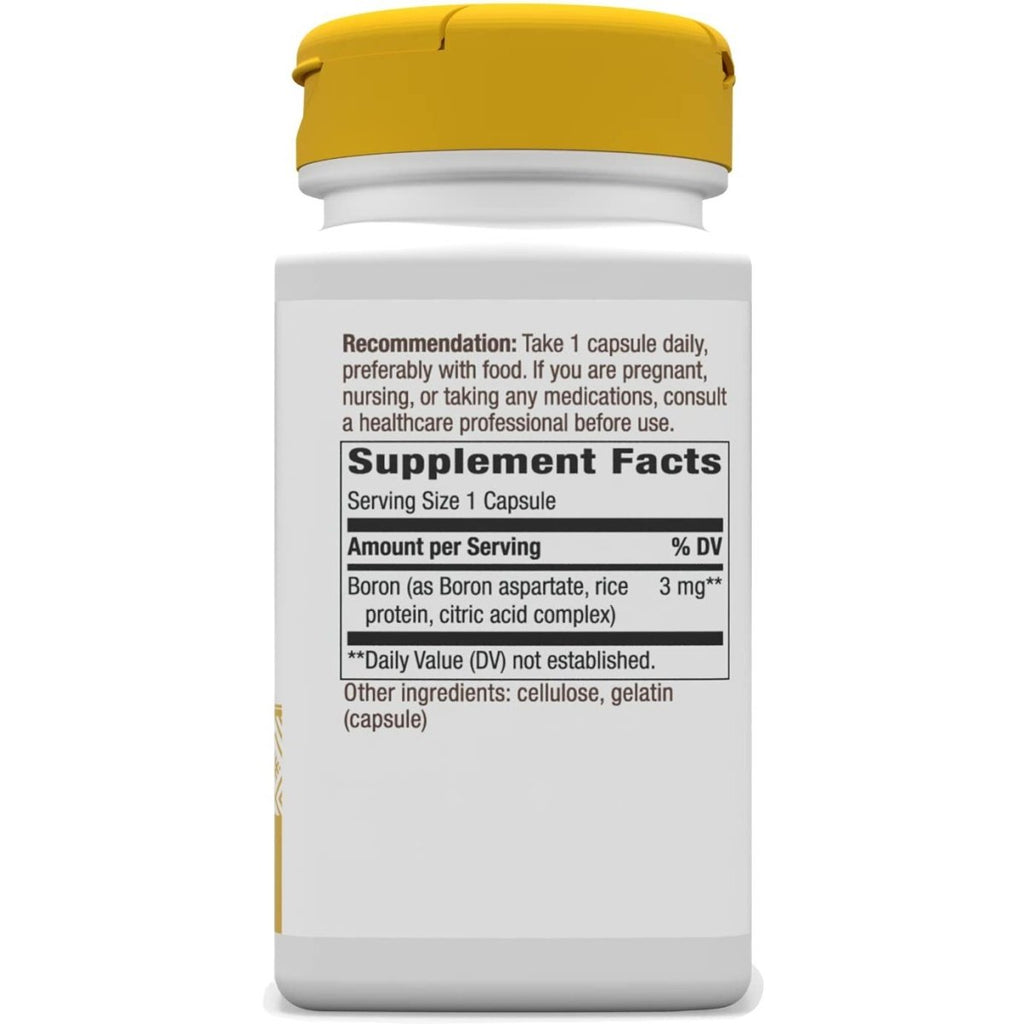 Nature's Way Boron Complex Capsules - Essential Mineral for Bone Health and More - 100 Capsules