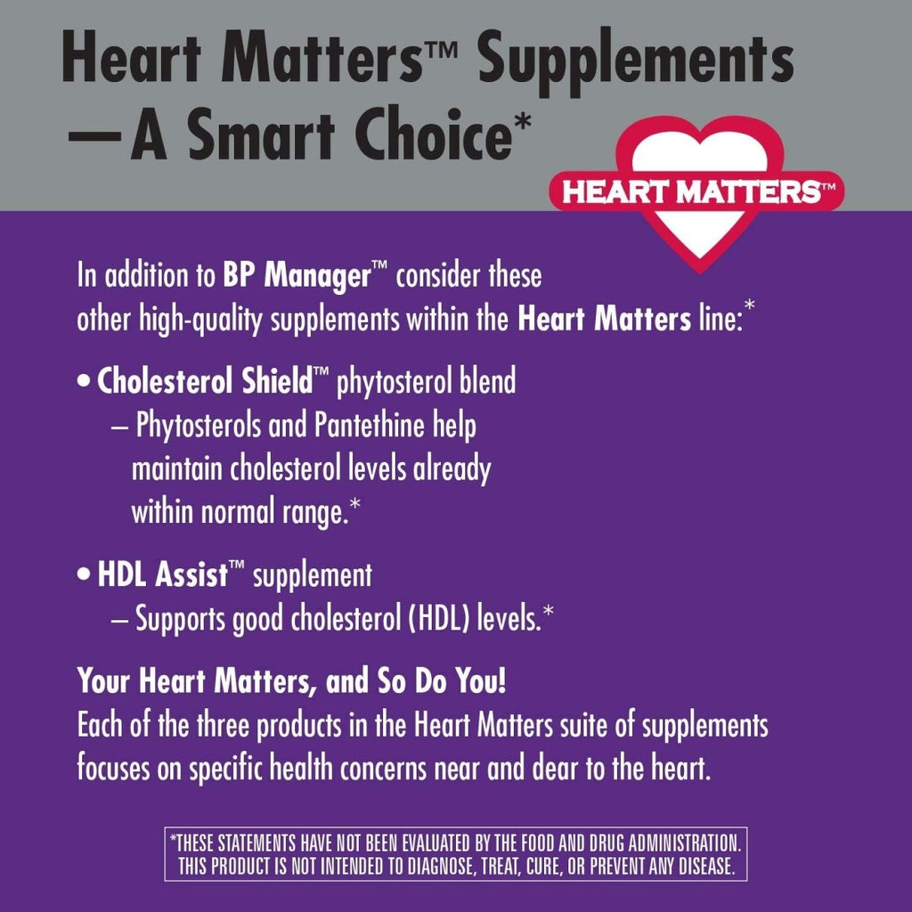 Nature's Way BP Manager? Supports Healthy Blood Pressure, 90 Count