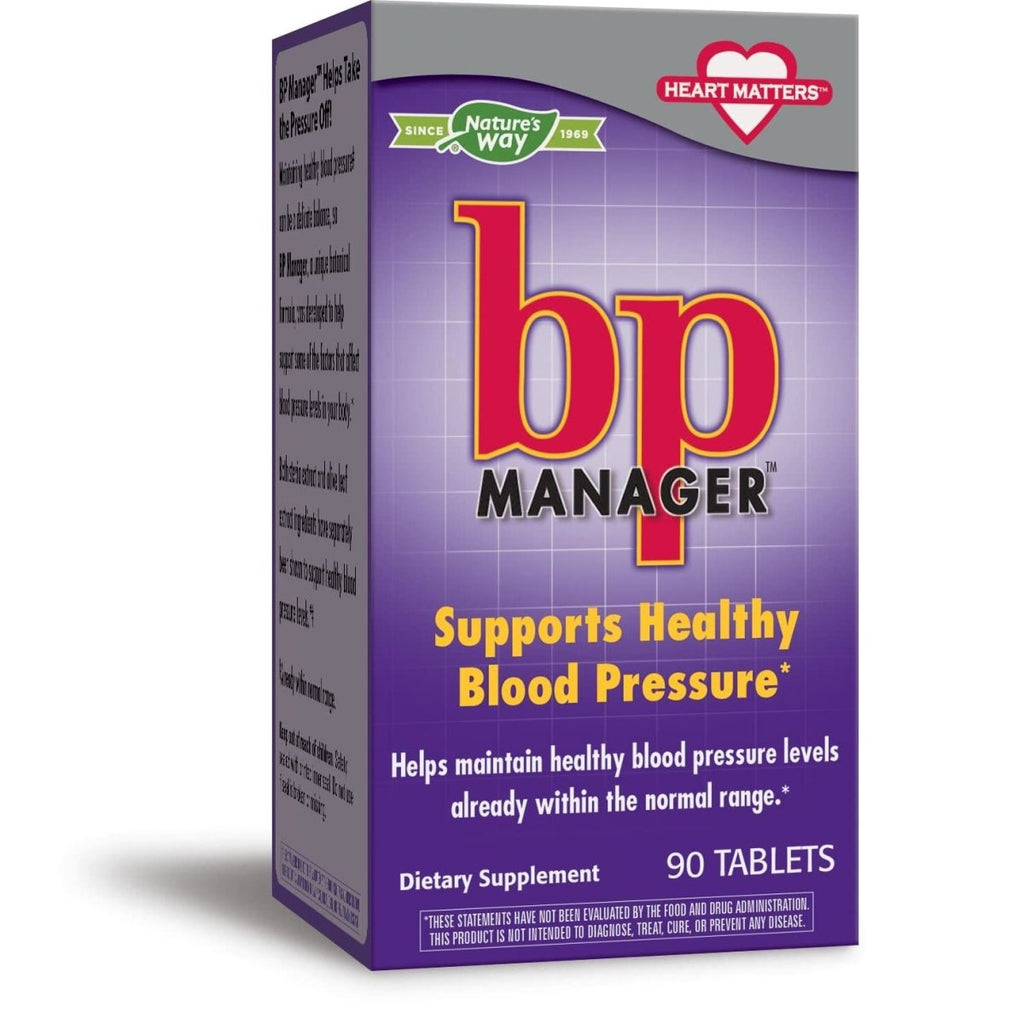 Nature's Way BP Manager? Supports Healthy Blood Pressure, 90 Count
