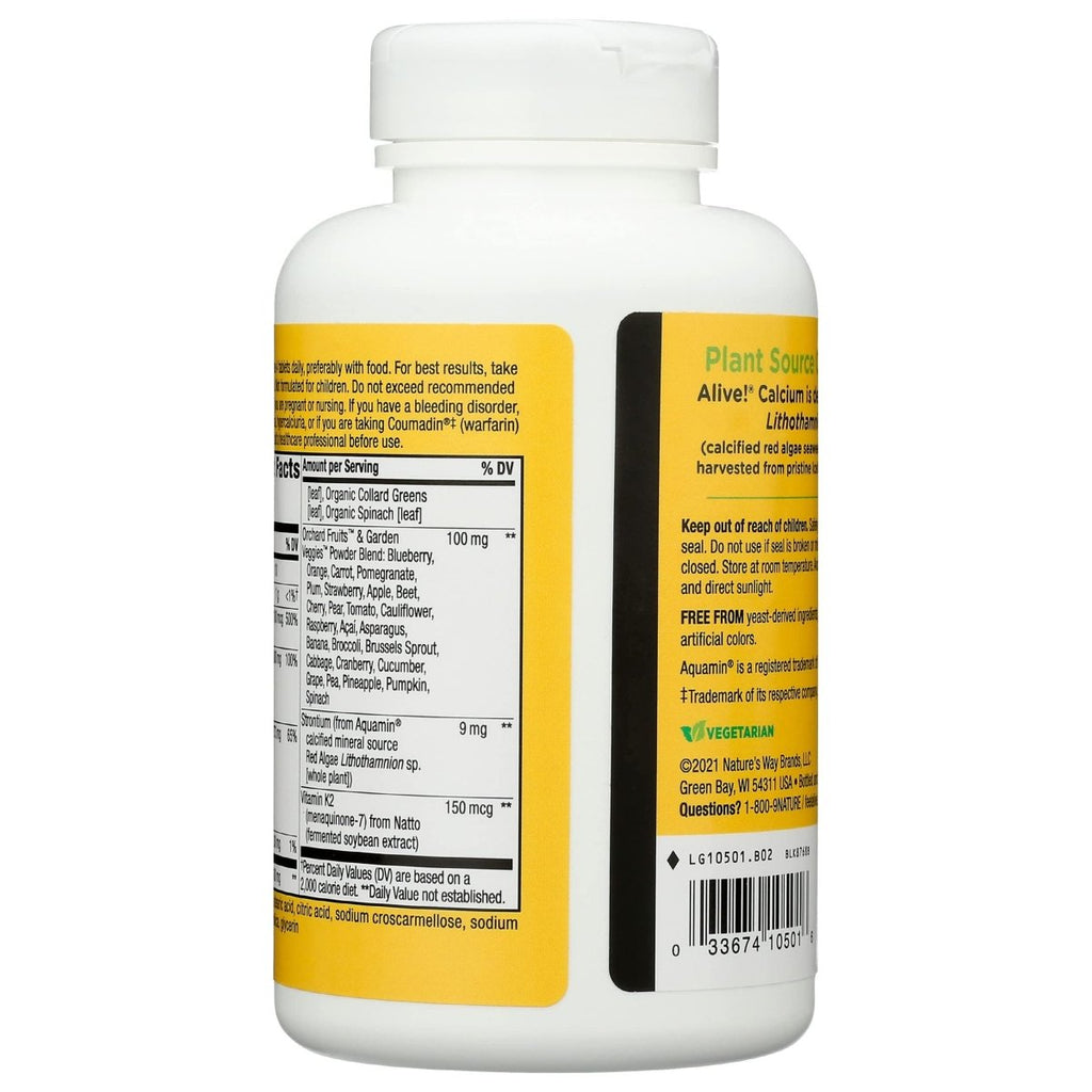 Nature's Way, Calcium Alive Bonus Pack, 180 Tablets