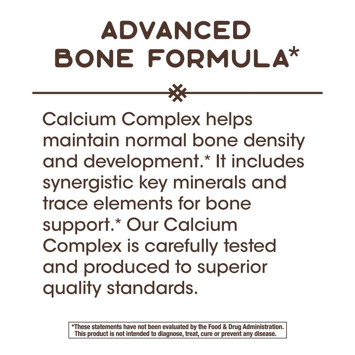 Nature's Way Calcium Complex Advanced Bone Formula*