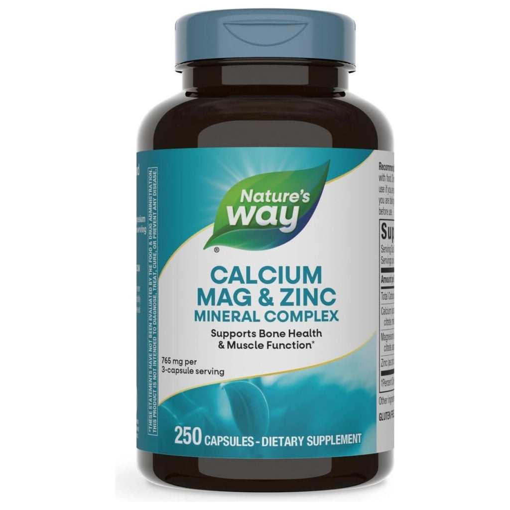 Nature's Way Calcium & Magnesium 100 Capsules - 2 Pack