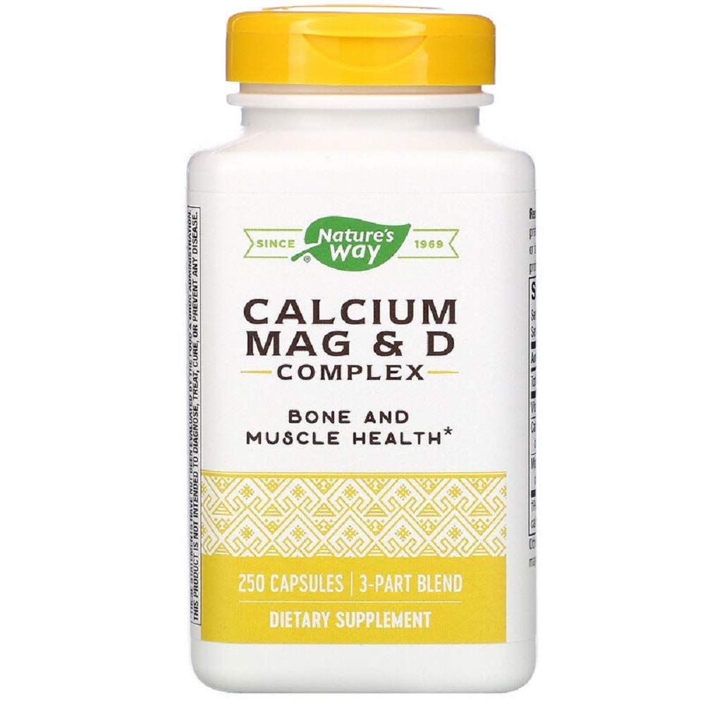 Nature'S Way Calcium Magnesium & Vit D 250 Cap