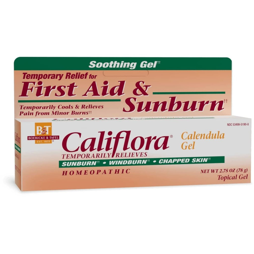 Nature's Way Califlora Calendula Gel, Temporarily Relieves Sunburn, Windburn & Chapped Skin??, 2.75 oz