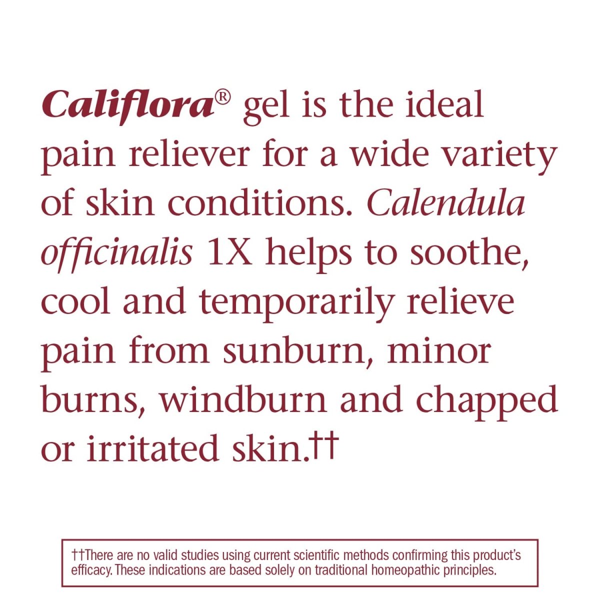 Nature's Way Califlora Calendula Gel, Temporarily Relieves Sunburn, Windburn & Chapped Skin??, 2.75 oz