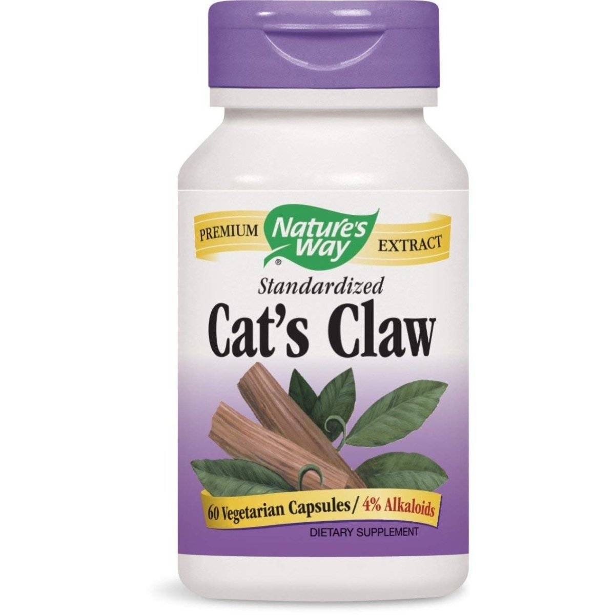 NATURE'S WAY CAT'S CLAW EXTRACT, 60 CAP, EA-1