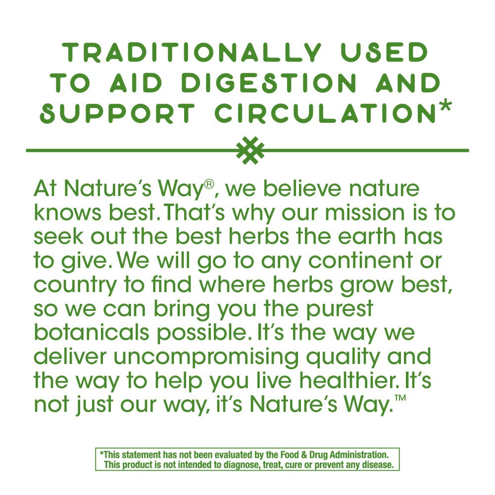 Nature's Way Cayenne Fruit - Natural Capsaicin Supplement for Circulatory and Digestive Health - 100 Vegetarian Capsules