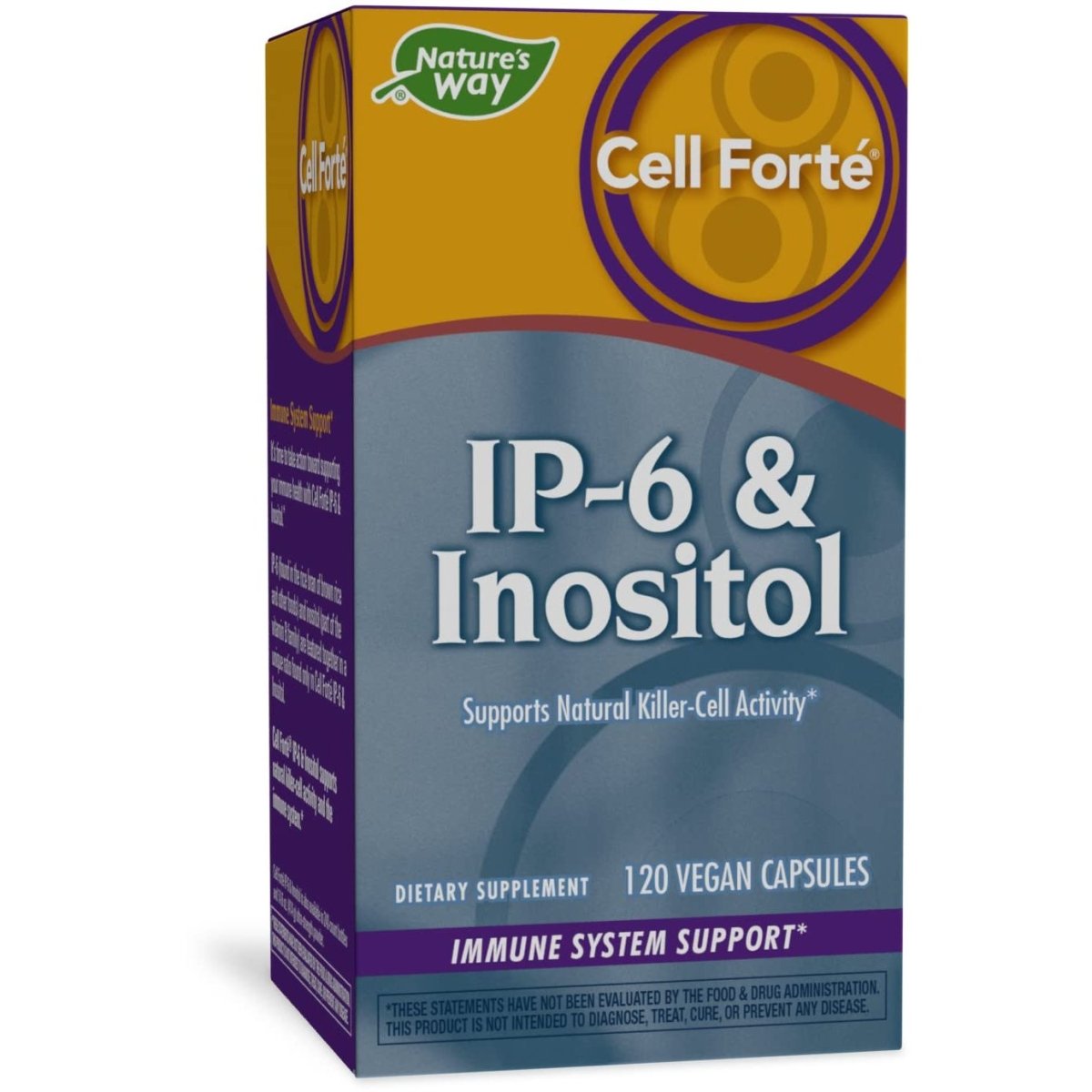 Nature's Way Cell Fort? IP-6 & Inositol supports natural killer-cell activity*, 120 Vcaps