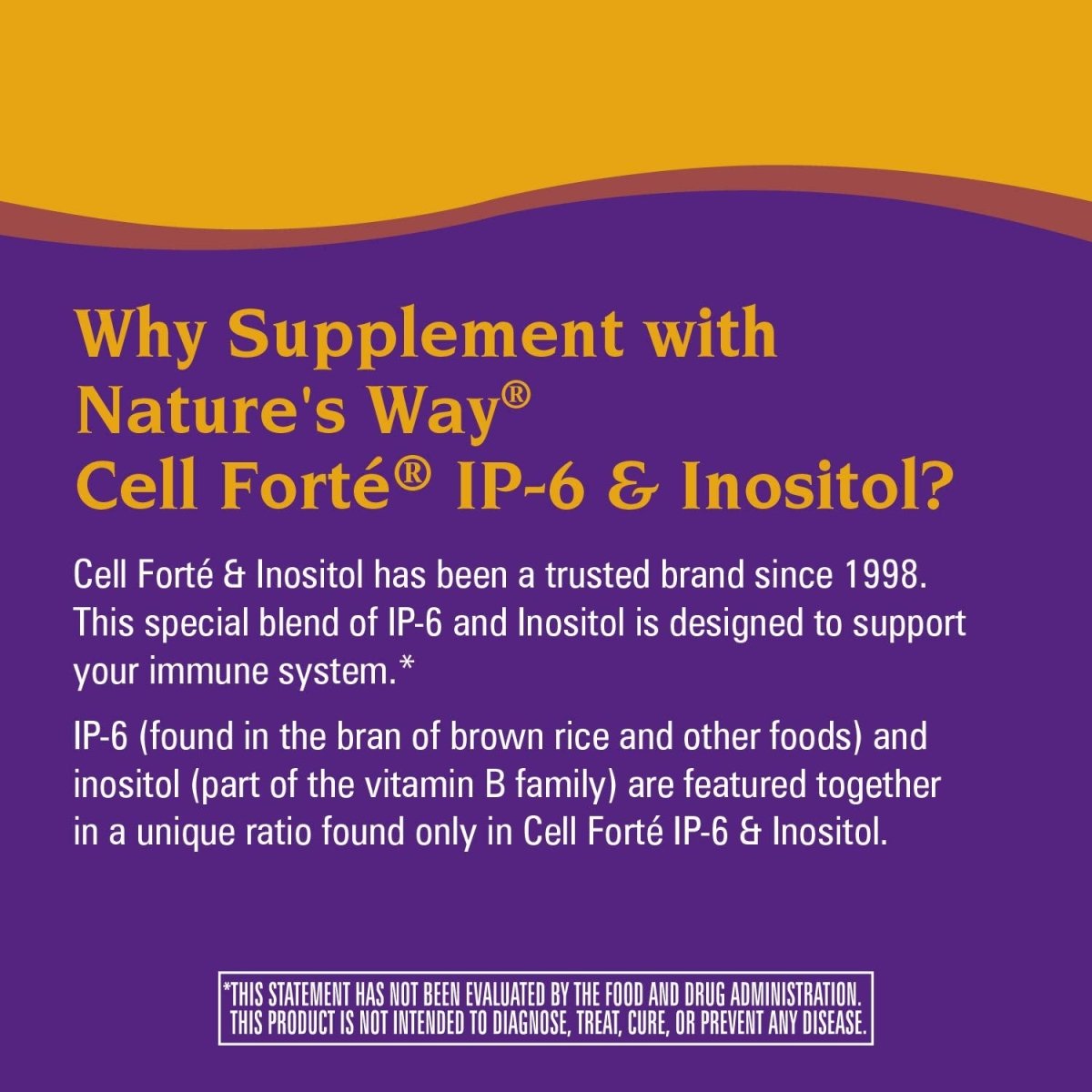 Nature's Way Cell Fort® IP-6 & Inositol Ultra-Strength™ Citrus Flavored Powder - 14.6 Oz.