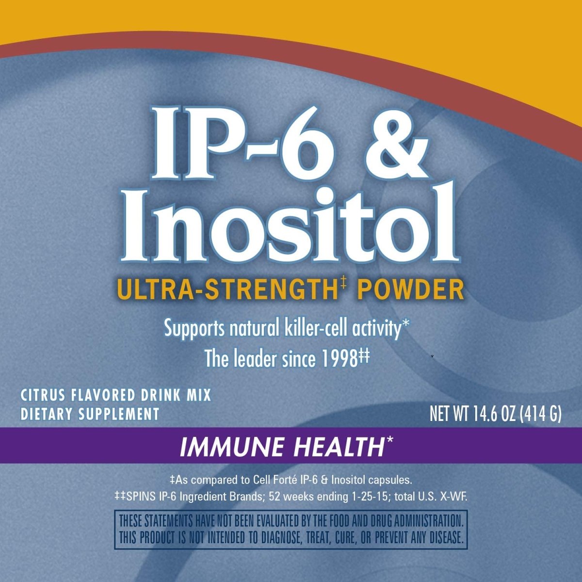 Nature's Way Cell Fort® IP-6 & Inositol Ultra-Strength™ Citrus Flavored Powder - 14.6 Oz.