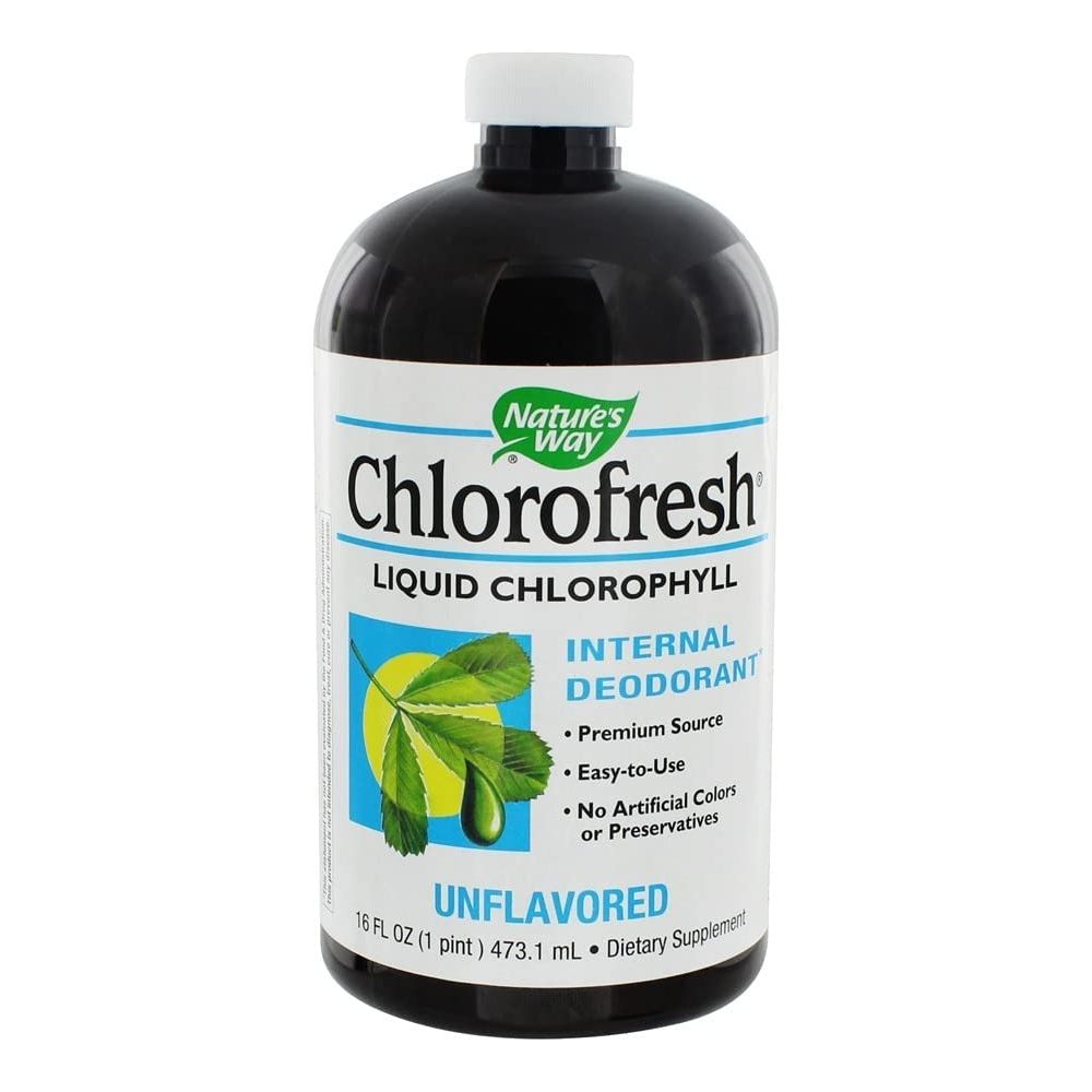 Nature's Way Chlorofresh Liquid Chlorophyll Internal Deodorant, unflavored 16 oz