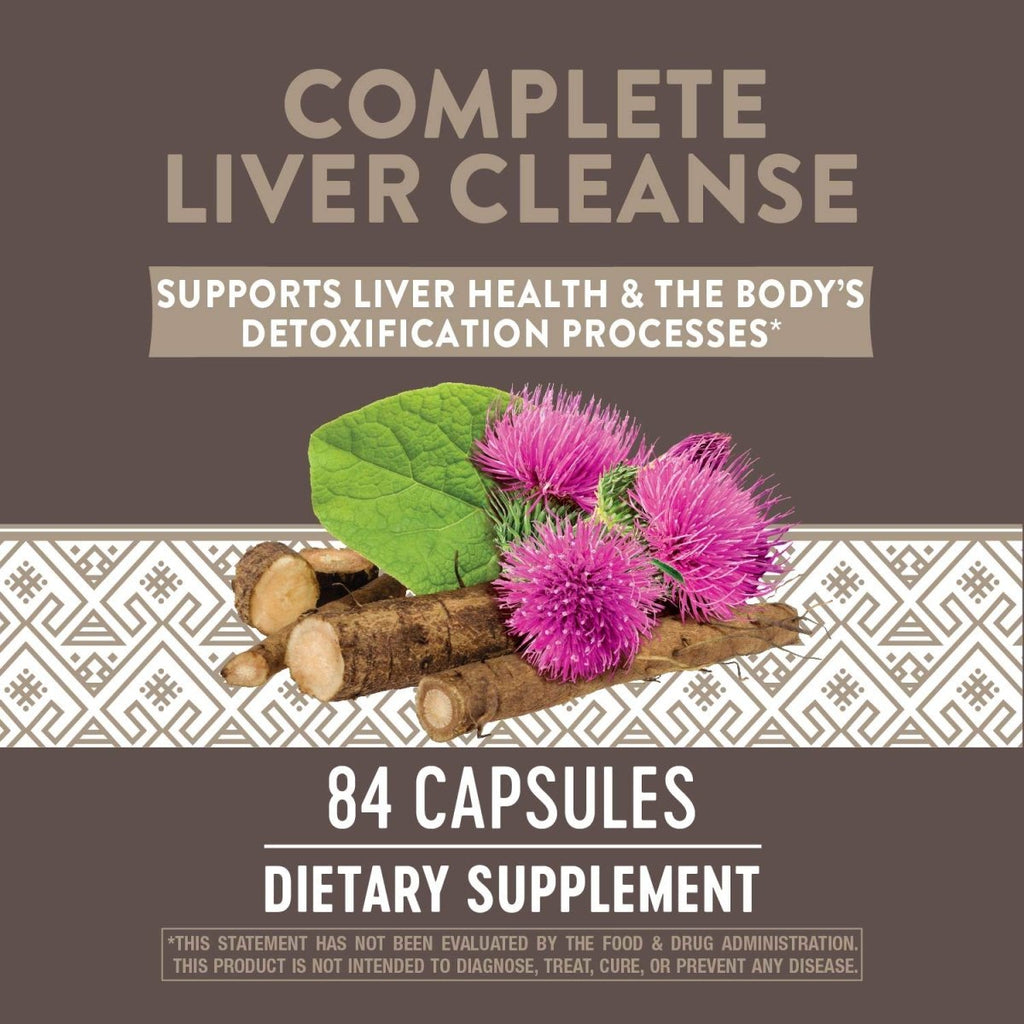 Nature's Way Complete Liver Cleanse, Supports Liver Health*, 84 Capsules