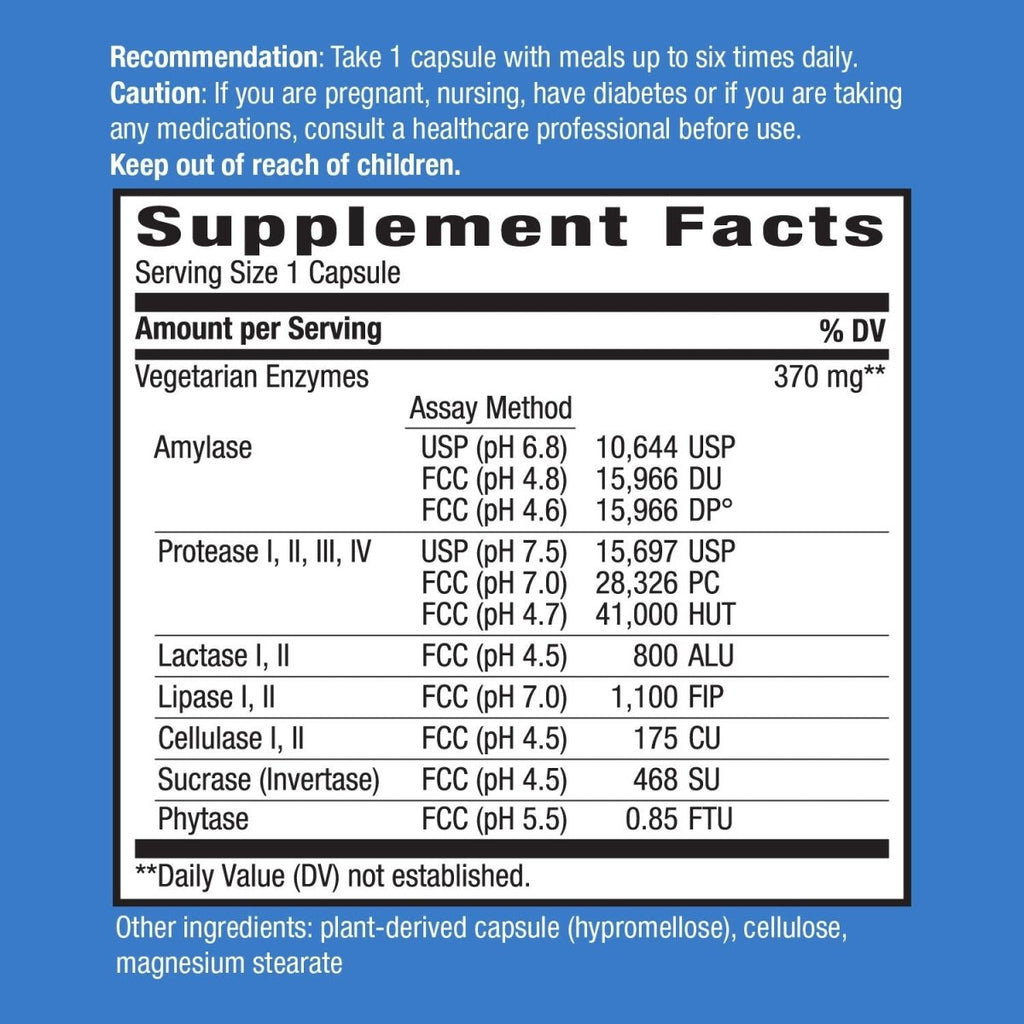 Nature?s Way CompleteGest Vegan Enzymes, 180 Capsules (Pack of 2)