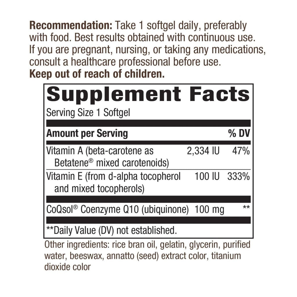 Nature's Way CoQ10 100 mg
