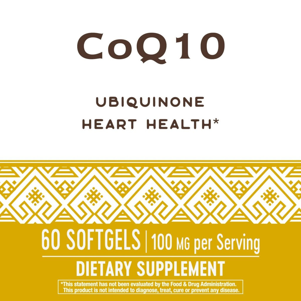 Nature's Way CoQ10, Ubiquinone, Heart Health*, 60 Softgels