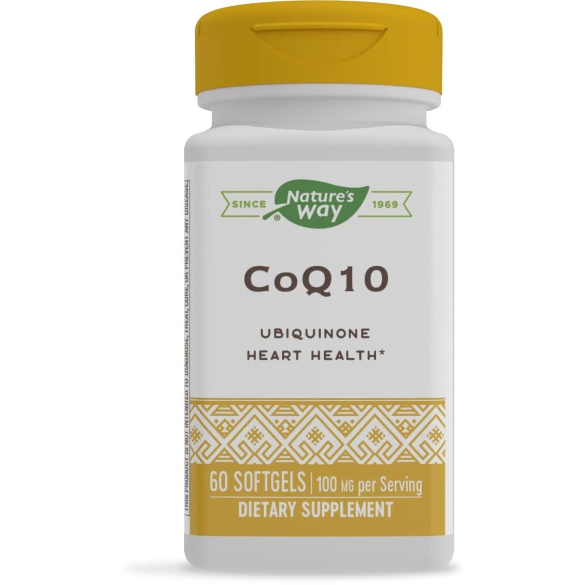 Nature's Way CoQ10, Ubiquinone, Heart Health*, 60 Softgels