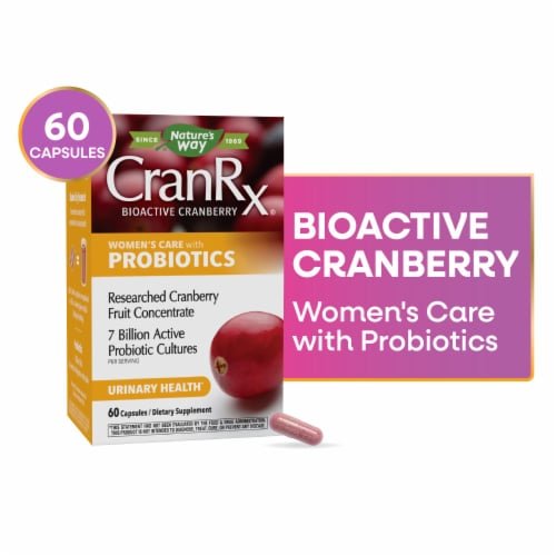 Nature's Way CranRx Women's Care With Probiotics 60 Capsules