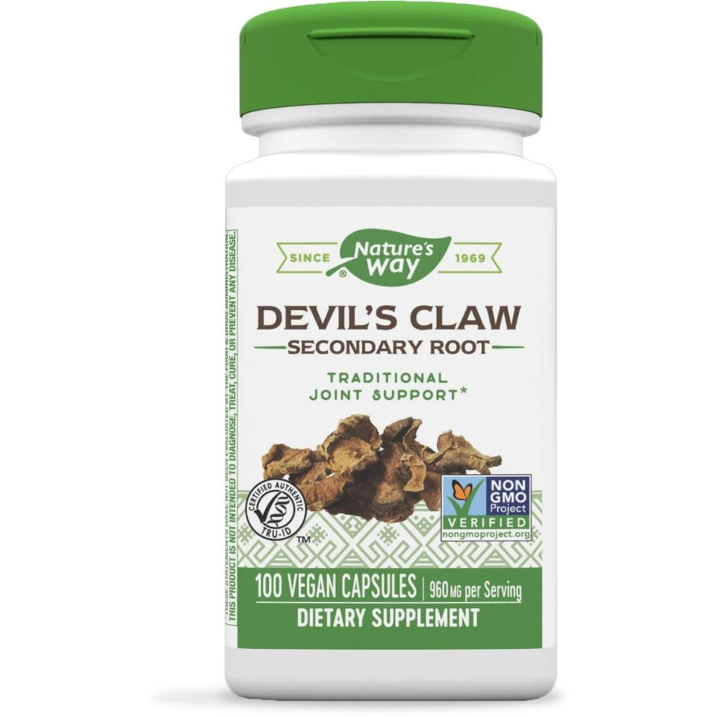 Nature's Way Devil?s Claw Secondary Root 480 mg 100 Vcaps