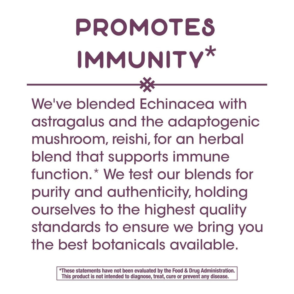 Nature's Way Echinacea Astragalus & Reishi, Immune Support*, 100 Capsules