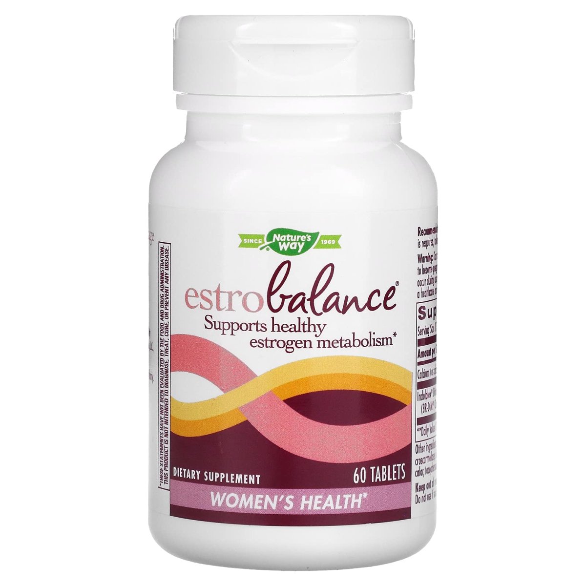 Nature's Way Estrobalance with Absorbable Br-dim, Supports Healthy Estrogen Metabolism, 60 Count, 60 Count