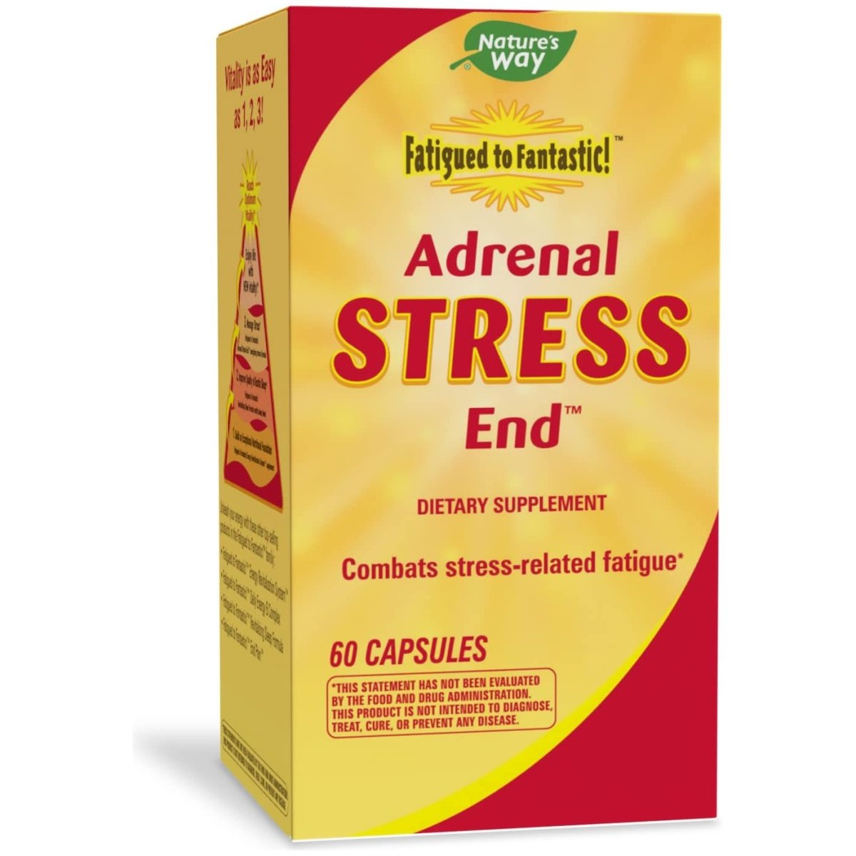 Nature's Way Fatigued to Fantastic! Adrenal Stress-End 60 Capsules