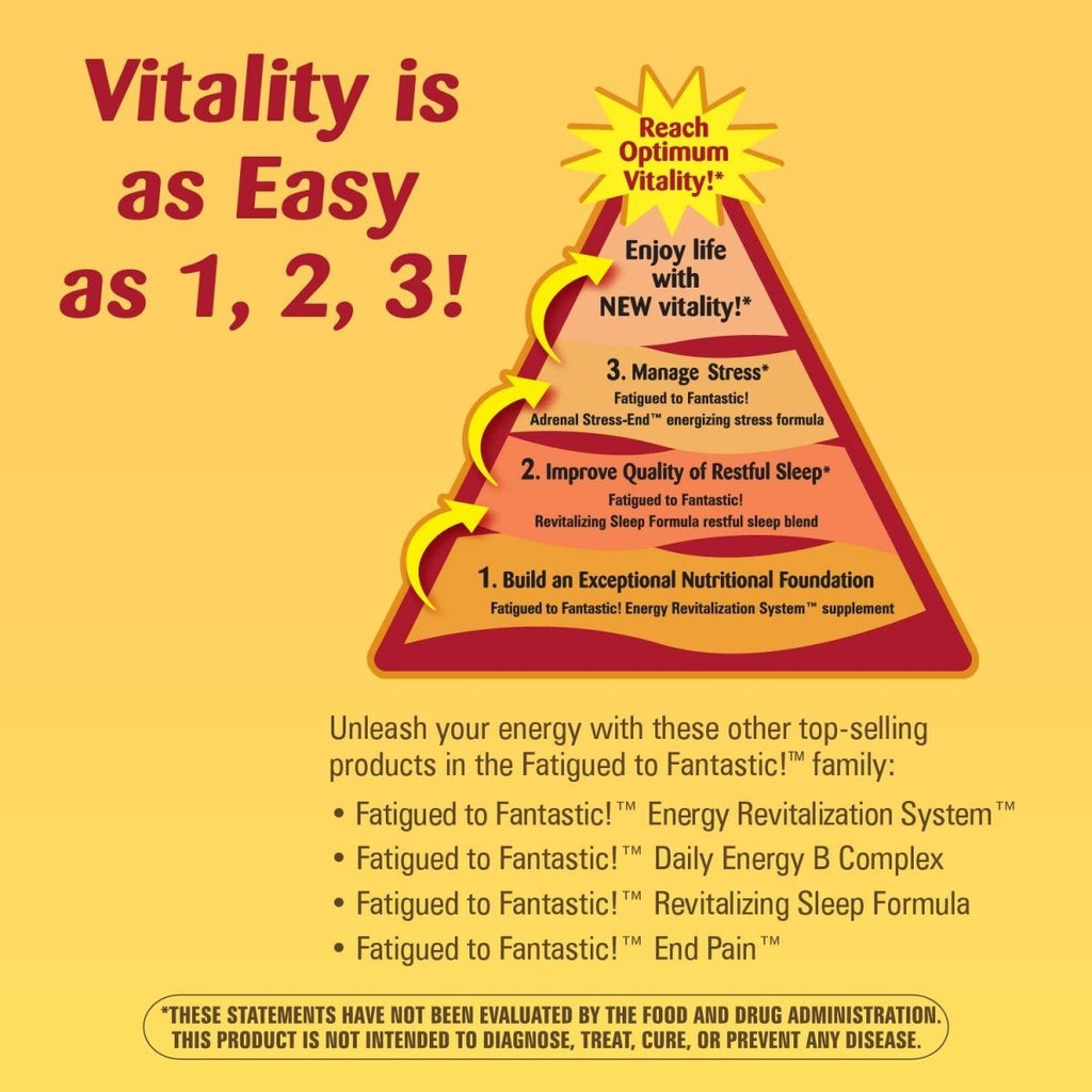 Nature's Way Fatigued to Fantastic! Adrenal Stress-End 60 Capsules