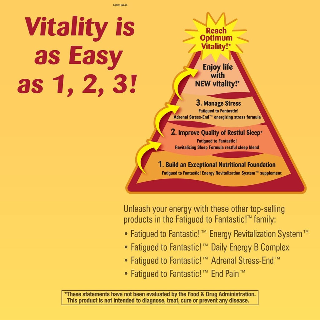 Nature's Way Fatigued to Fantastic! Revitalizing Sleep Formula - 90 Capsules