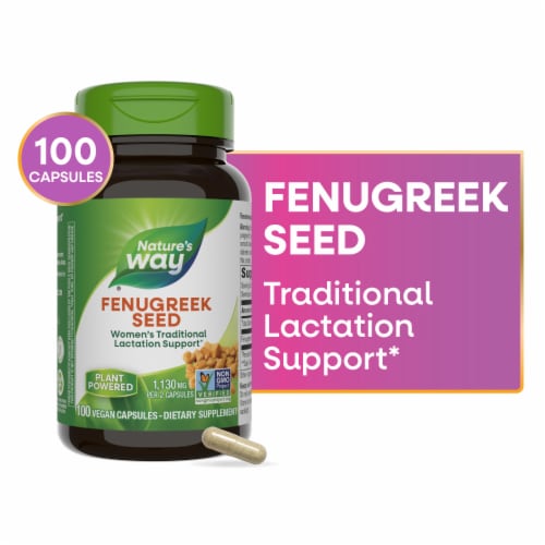 Nature's Way Fenugreek Seed 100 Vcaps - 2 Pack