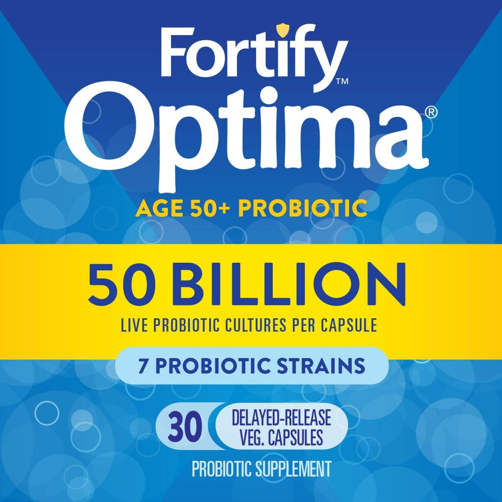 Nature's Way Fortify Optima Adult 50+ Daily Probiotic - 30 Capsules