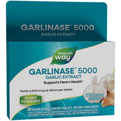 Nature's Way Garlinase 5000 30 Tablets