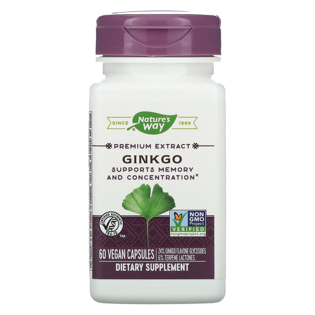 Nature's Way Ginkgo Extract ( 1x60 Cap)