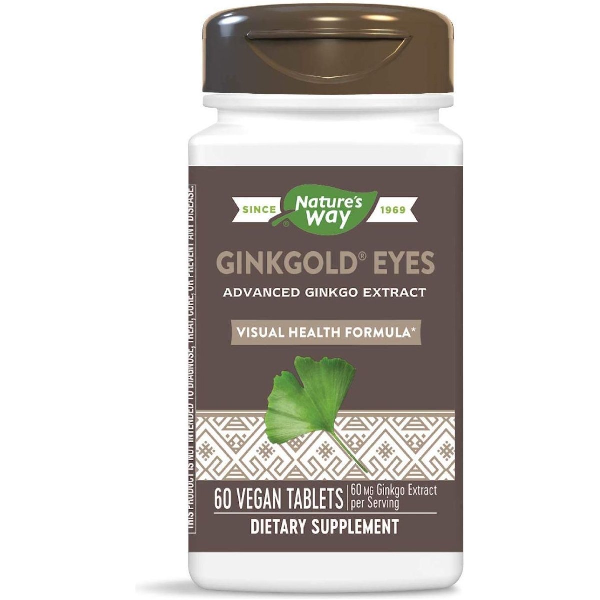 Nature's Way, Ginkgold Eyes, 60 Vegan Tablets (Pack of 4)