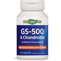 Nature's Way GS-500 & Chondroitin - Stabilized Glucosamine for Healthy Joint Cartilage - 60 Tablets