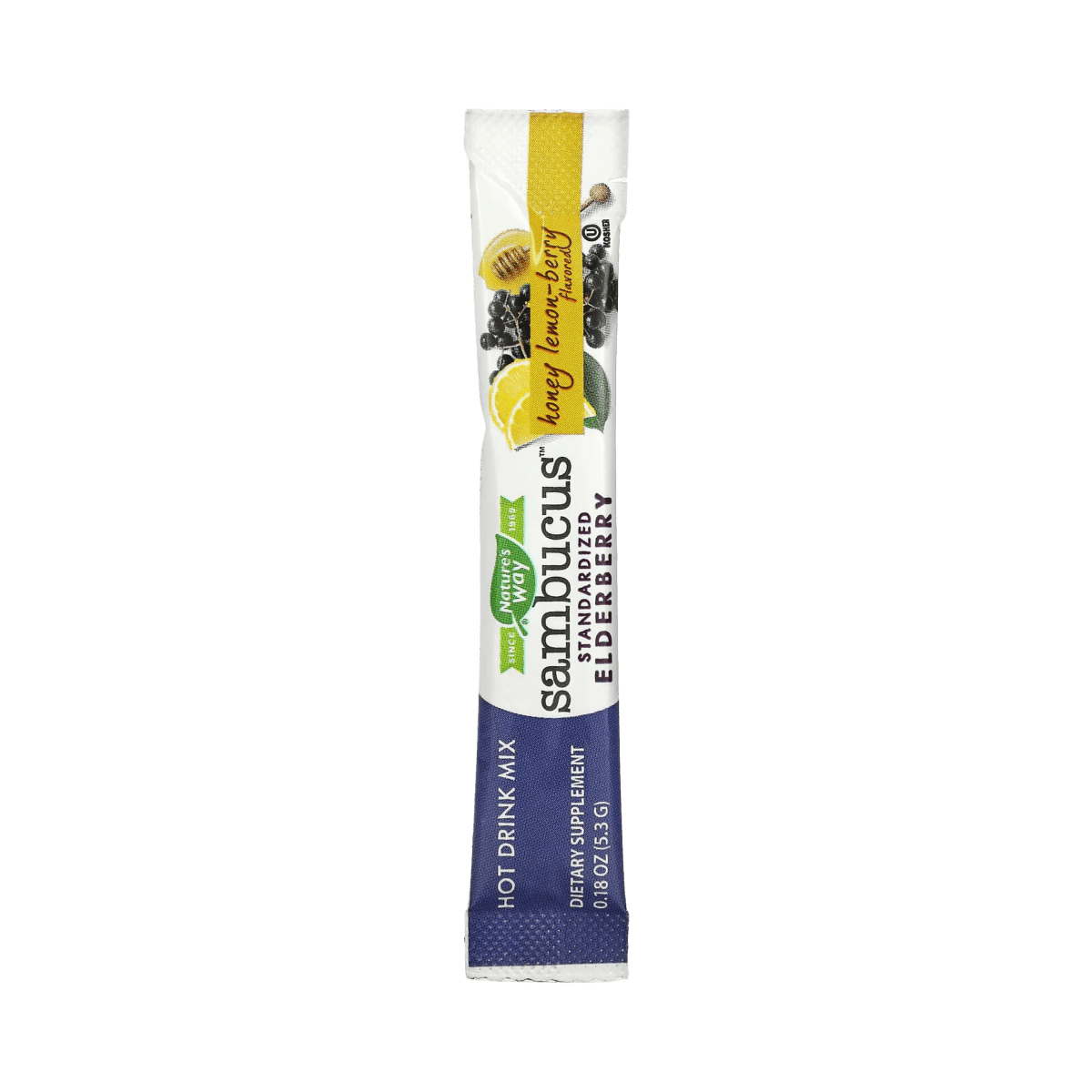 Nature's Way Hot Drink Mix Honey Lemon-Berry 10 Packets