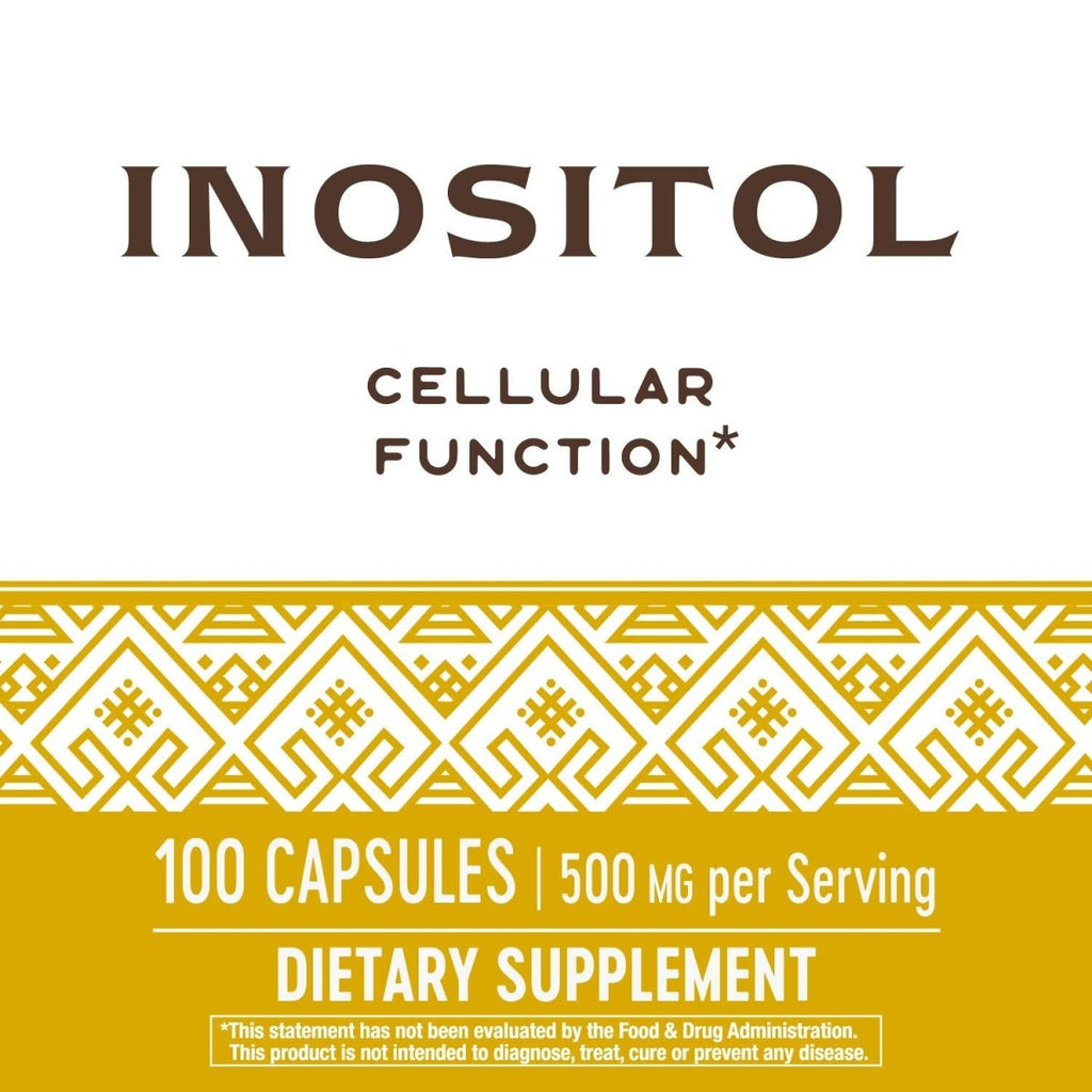 Nature's Way Inositol, 500 mg per serving, 100 Capsules