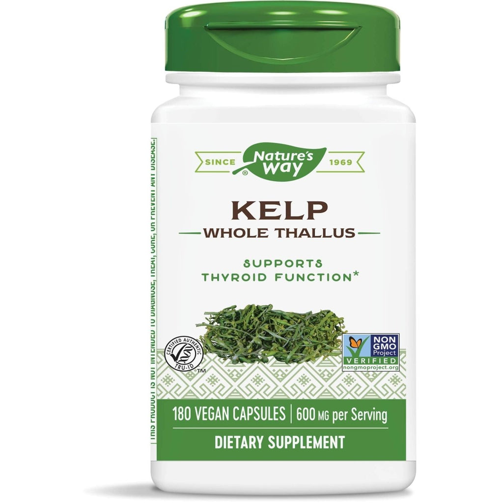 Nature's Way Kelp Capsules - 180 Capsules