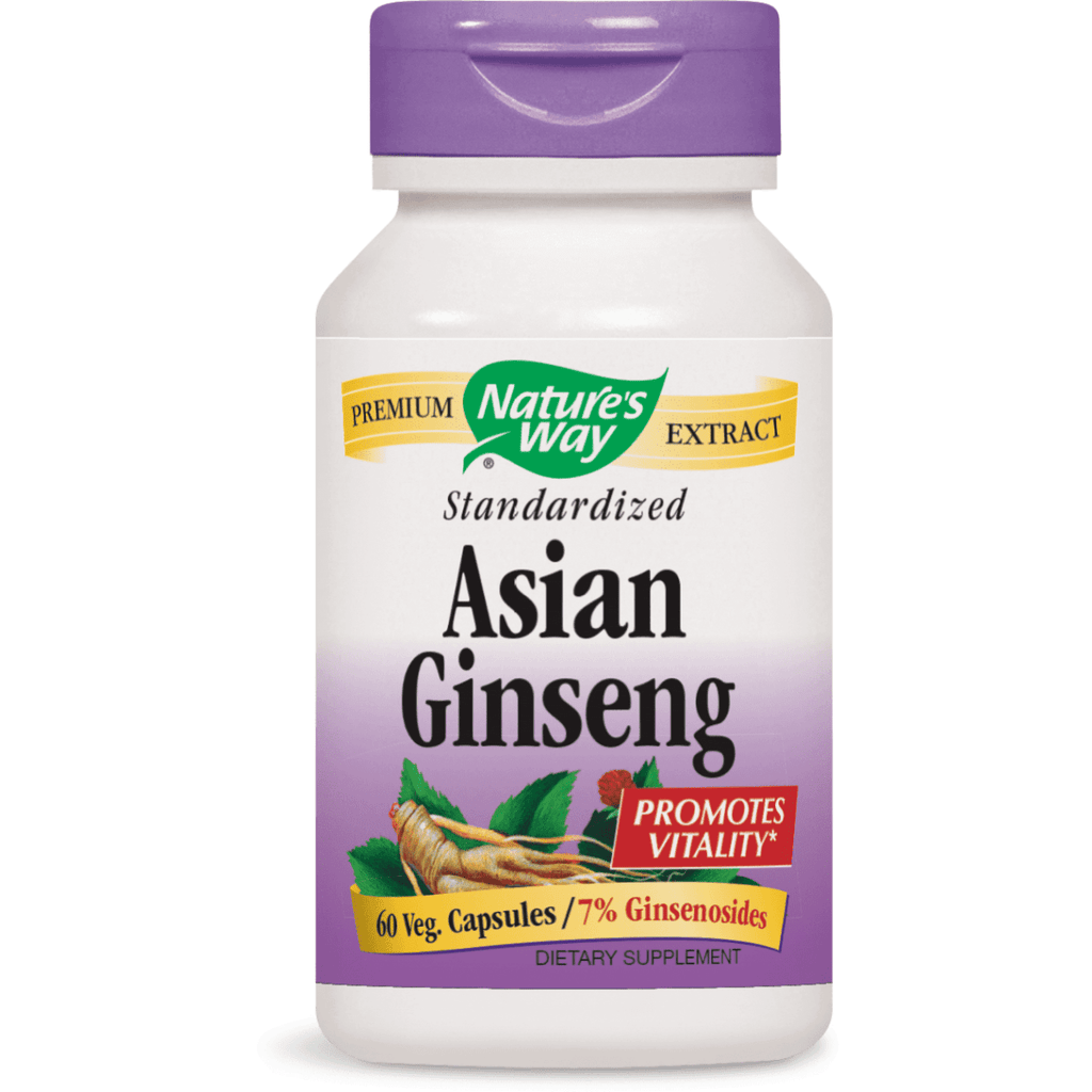 Nature's Way Korean Ginseng 60 Vcaps