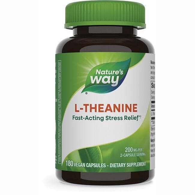 Nature's Way L-Theanine 180 Vcaps