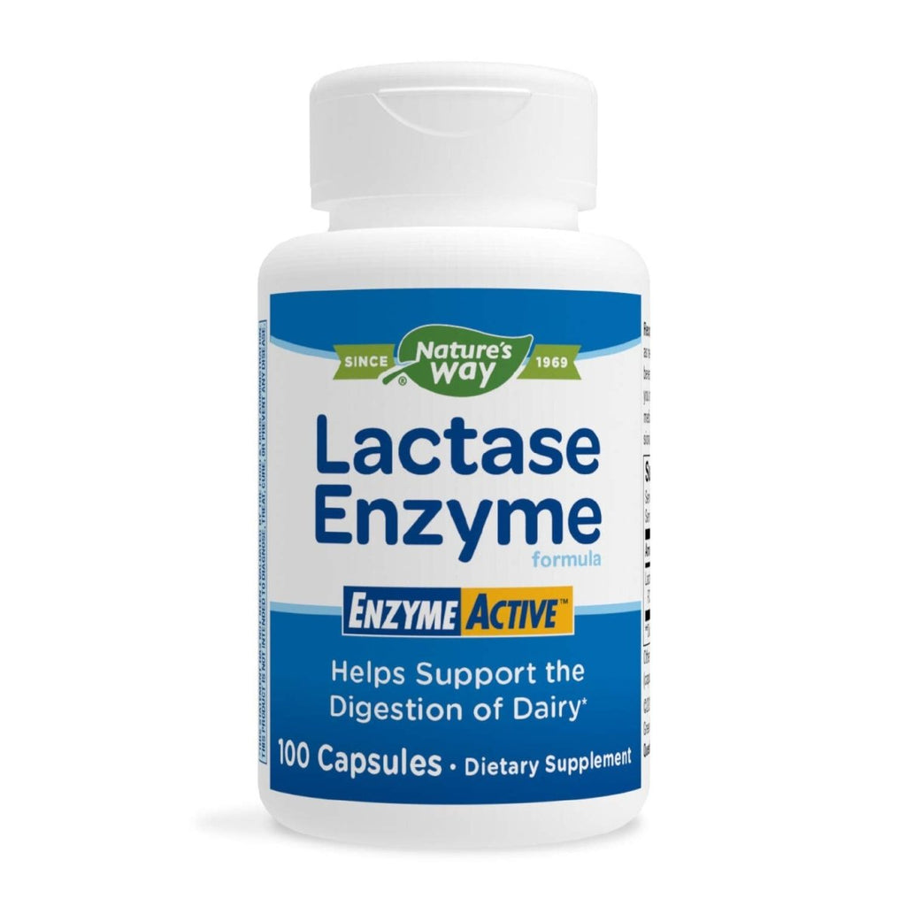 Nature's Way Lactase Enzyme Formula - 100 Capsules