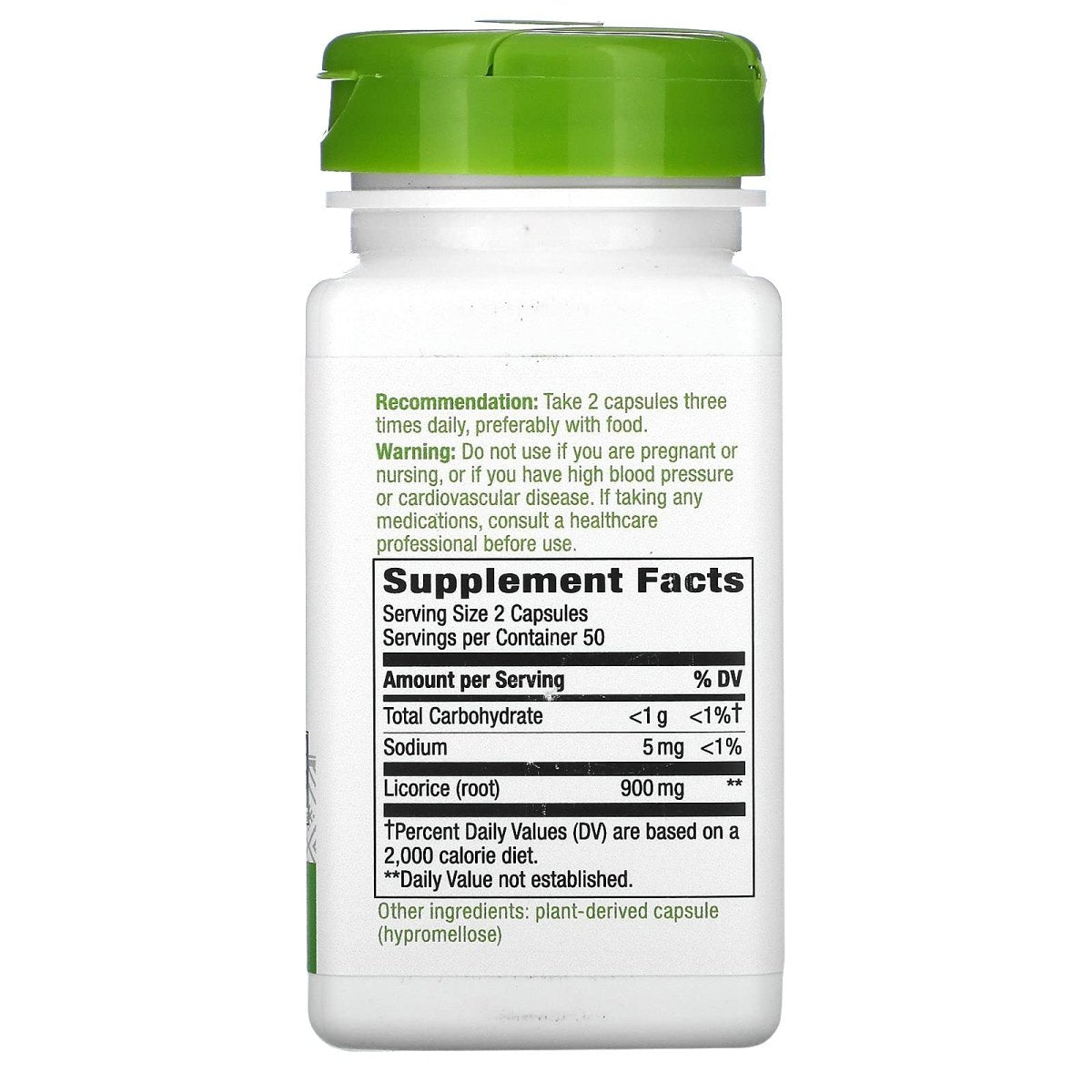 Nature'S Way Licorice Root 100 Cap