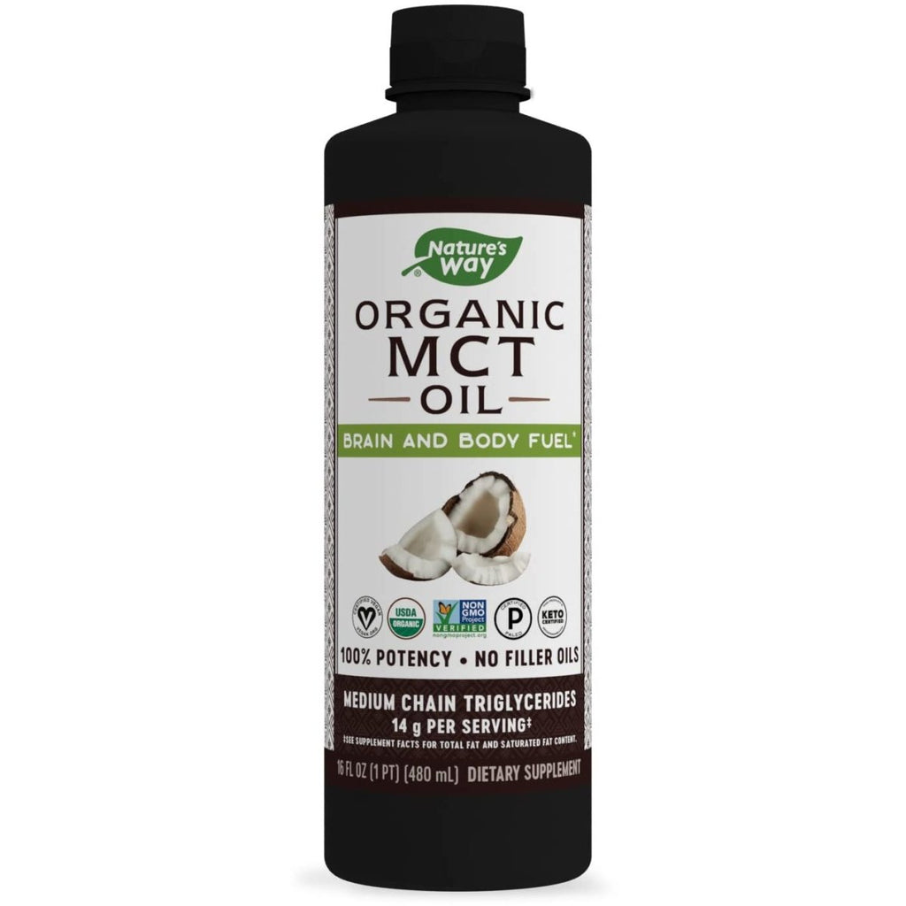 Nature's Way MCT Oil - Brain and Body Fuel from Coconuts* 16 oz